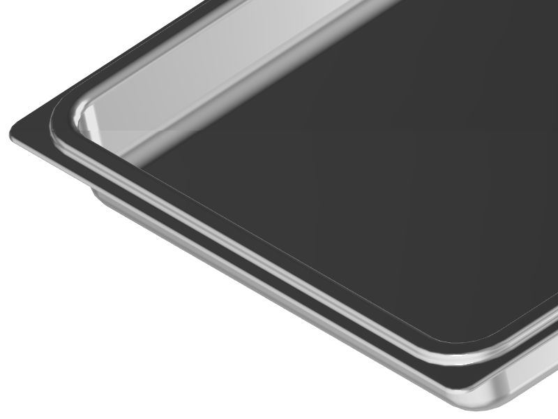 Gastronádoba nerez plná